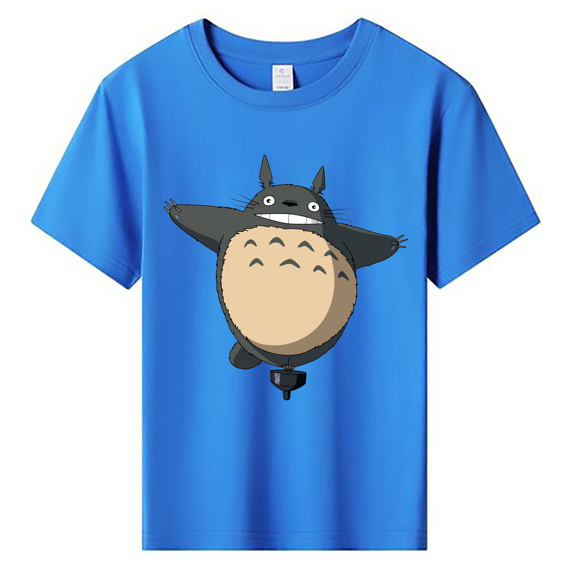 （画像用） となりのトトロ 草壁メイ 草壁サツキ My Neighbor Totoro Satsuki Kusakabe Mei Kusakabe 綿100％キッズTシャツ（フロントプリント）